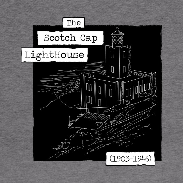 The Scotch Cap Lighthouse by dragonrise_studio